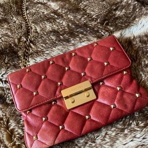 Red Michael Kors bag